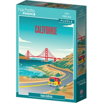 Hachette - Puzzle Holiday Dreams California - 500 piese