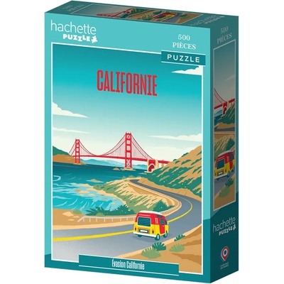 Hachette - Puzzle Holiday Dreams California - 500 piese