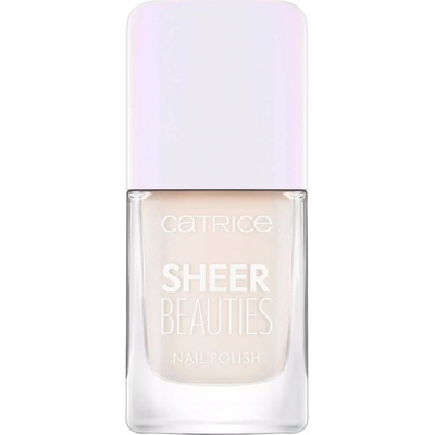 Catrice Sheer Beauties lak na nechty 010 Milky Not Guilty 10,5 ml