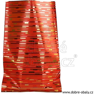 Dárkový celofánový sáček LDC - Stretch ČERVENÝ