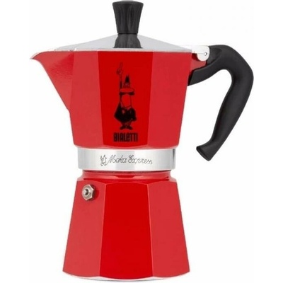 Bialetti Moka kávovar Moka Express 6 červený