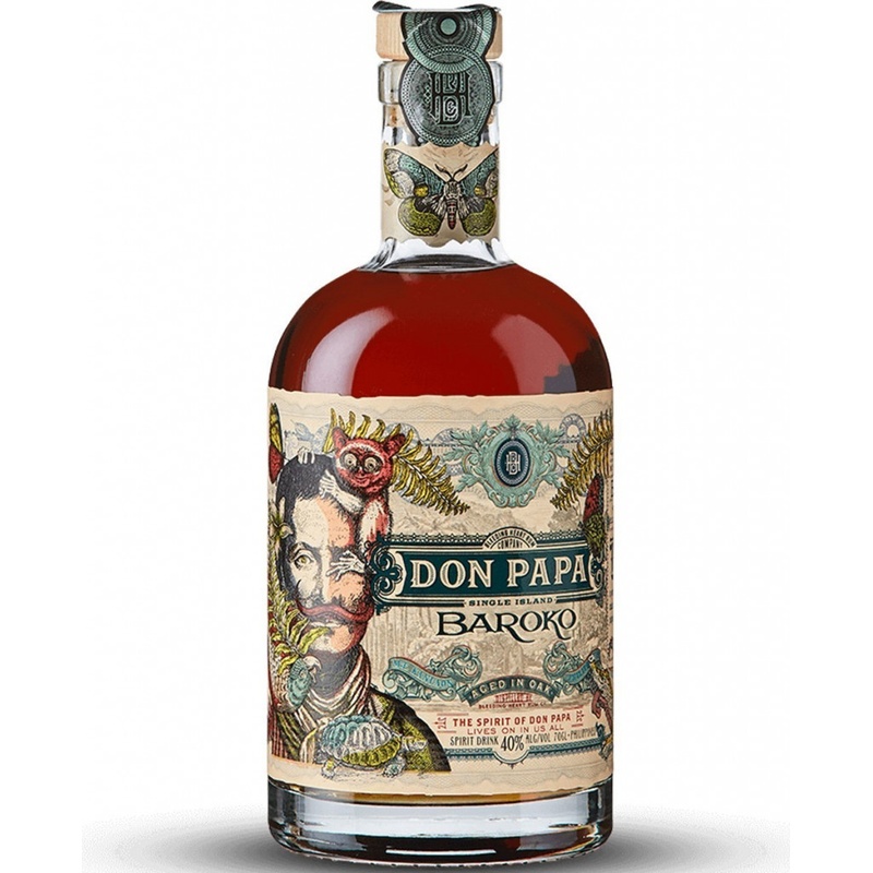 Don Papa Baroko 40% 0,7 l (holá láhev)