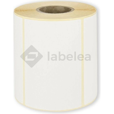 Labelea Samolepiace TERMO etikety 100x70 mm biele papierové, 750 etikiet na rolke, Farba etikiet Biela, Vnútorný priemer dutinky 40 mm ETM100070W