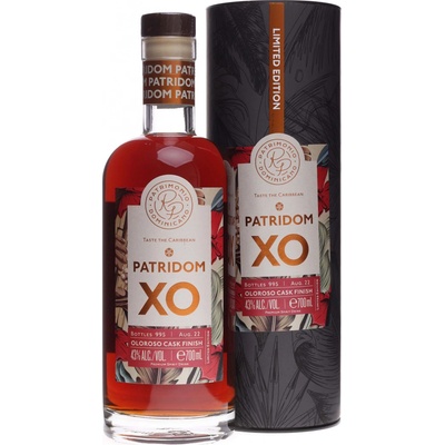 Ron Patridom XO Oloroso Cask Finish 43% 0,7 l (tuba)