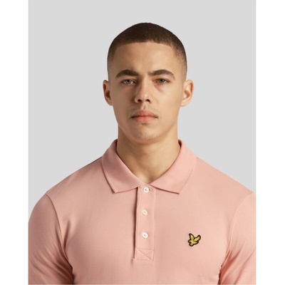 Lyle and Scott Блуза с яка Lyle and Scott Basic Short Sleeve Polo Shirt - Palm Pink X238