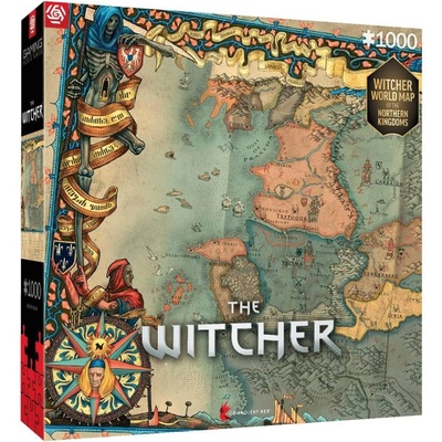 Good Loot Puzzle The Witcher 3 The Northern Kingdoms 1000pc