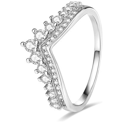 DELIS Сребърен пръстен, jw515, с родиево покритие (jw515)