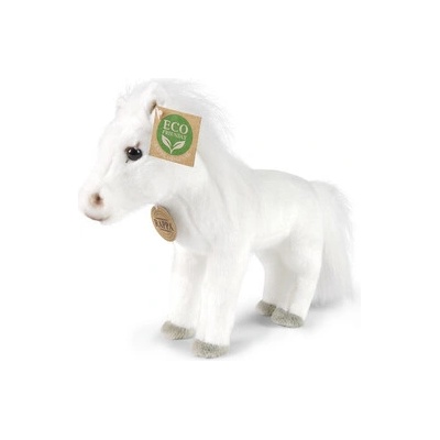 Eco-Friendly Rappa kůň bílý 18 cm