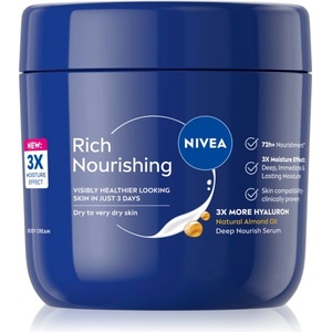 Nivea Rich Nourishing подхранващ крем за тяло 400ml