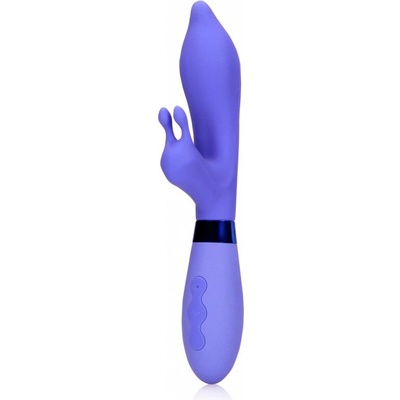 Shots Loveline Silicone Pointed Rabbit Vibrator Protanopia silikónový na bod G a klitoris 21 x 3,4 cm