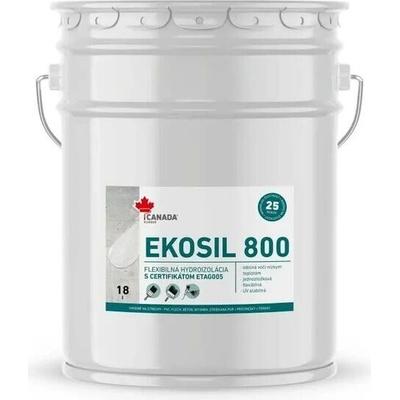 Canada rubber Ekosil 800 18L hydroizolácia strechy