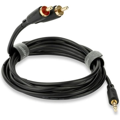 QED Кабел QED Connect 3.5мм Phono - 0.75м (QE8111)