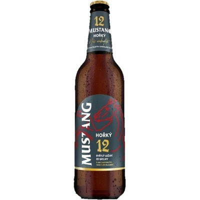 Mustang hořký 12 5,10% 0,5 l (sklo)