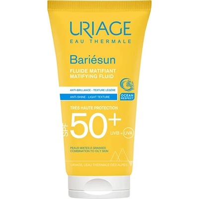 Uriage Bariesun Matifying Fluid слънцезащитен флуид за лице spf 50 унисекс 50 мл