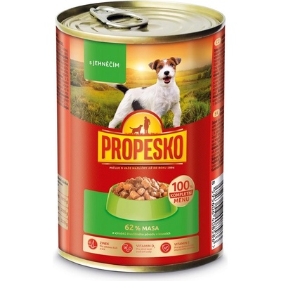 Propesko Dog Консерва с агнешко в сос 415 г