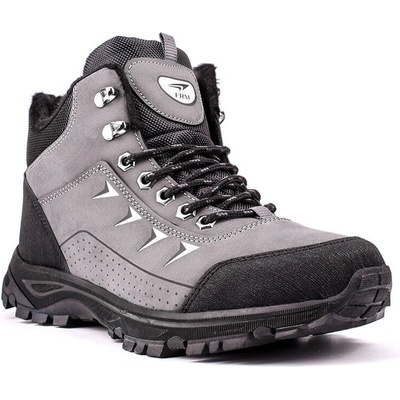 narmart Мъжки туристически боти - Светлосиви 20231107007 (410317_Сив)
