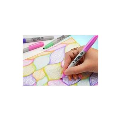 Permanentný popisovač Sharpie Fine súprava 4 ks, pastelové farby