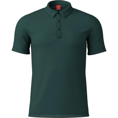 Löffler Мъжка поло тениска Löffler Poloshirt Merino-Tencel Polo shirt - Forest - размер 56 (EU) (216-2991-0816)