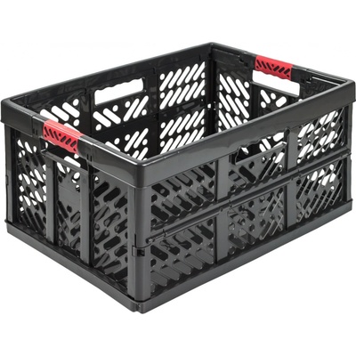 Keeeper Skládací box s měkkými úchyty ben, černá 45L