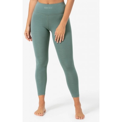 Super Natural Dámské merino legíny HIGH RISE TIGHT Balsam Green