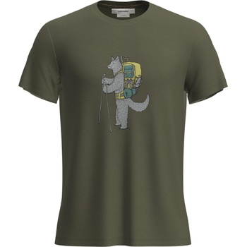 Icebreaker M Mer Core SS Tee Tech Head Размер: XXL / Цвят: зелен