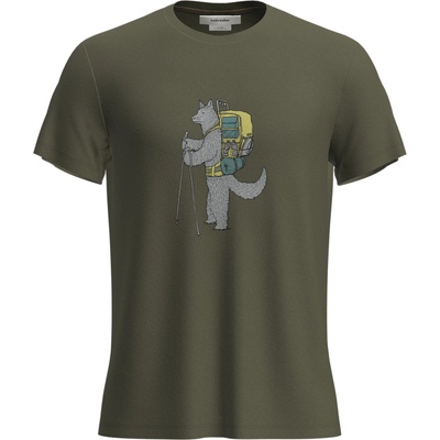 Icebreaker M Mer Core SS Tee Tech Head Размер: XXL / Цвят: зелен