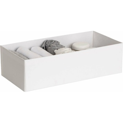 Bigso Paper Laminate organizér do šuplíku bílá 35.5 cm, 10 cm, 17.5 cm