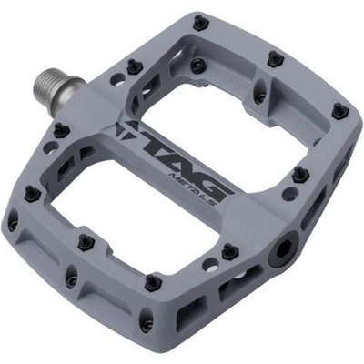 TAG Metals Педали за велосипед TAG Metals T3 NYLON Grey