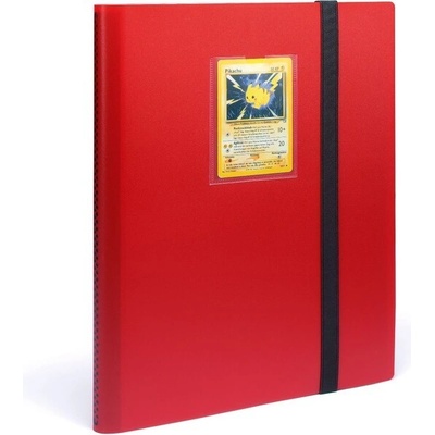 Leuchtturm TCG 9-Pocket Slim Red album na 360 kariet