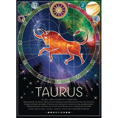 Cobble Hill - Puzzle Zodiac: Taurus - 500 piese