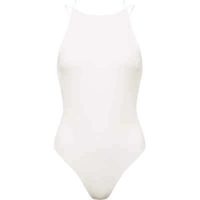 A LOT LESS Блуза боди 'Tara' бяло, размер 3XL