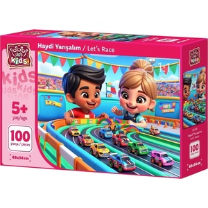 Art Puzzle Детски пъзел Art Puzzle от 200 части - Да се състезаваме (35418) - ozone