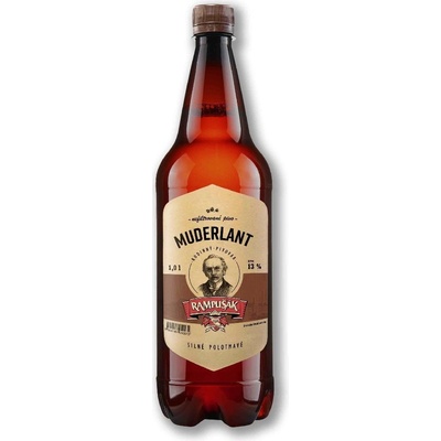 Rampušák 13 MUDERLANT pltm. silné pivo 5,2% 1 l (pet)