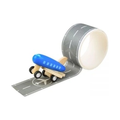 BIGJIGS Тиксо - писта с дървен самолет (bj424)