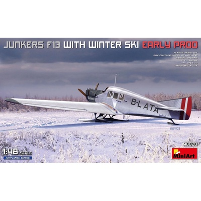 MiniArt Junkers F13 With Winter Ski Early Production 1:48