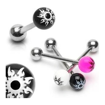 Šperky4U piercing do jazyka PJ01046-P