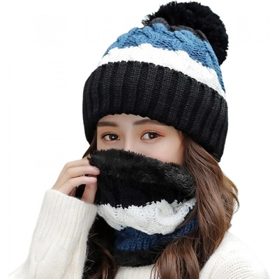 HARAHU Шапка и тунел - черно kp21304 (21304)