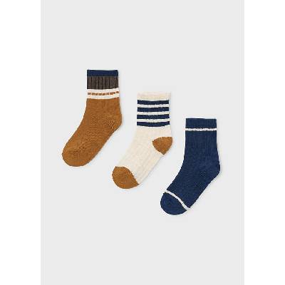 Mayoral 3 pack ponožek tmavě modrá