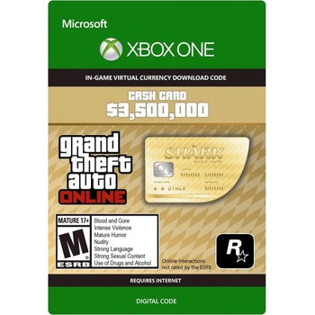 GTA 5 Online Whale Shark Cash Card 3,500,000$