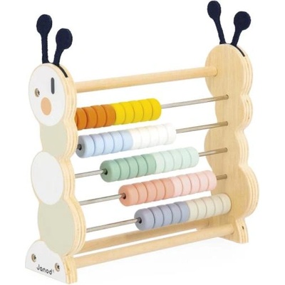 Janod Sweet Cocoon Дървено сметало Гъсеница