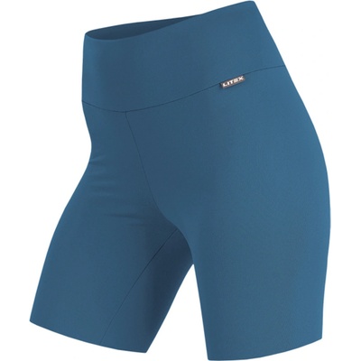 Litex legíny dámské krátké 99888 tm. petrol