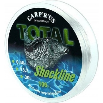 Carp ´R´ Us Total Shock Line Brown 100 m 0,6 mm 24,9 kg