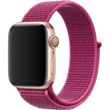 Eternico Airy na Apple Watch 42 mm/44 mm/45 mm Beet Red and Pink edge AET-AWAY-BeReP-42
