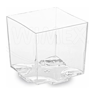 Wimex Fingerfood pohárik PS hranatý číry 44 x 44 x 43 mm 65ml