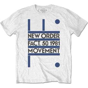 New Order Movement White L Риза (NEWOTS03MW03)