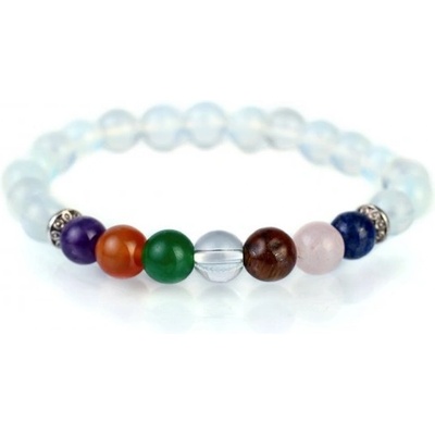 Prosperk náramek z minerálů Čakrový S0331