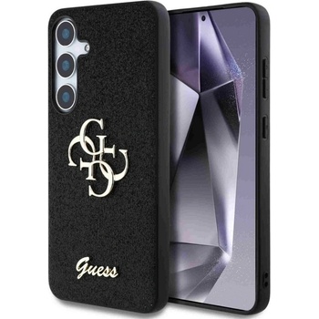 GUESS Калъф Guess - Metal Logo, Galaxy S25, черен (3666339449421)