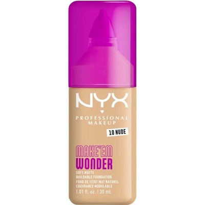NYX Professional Makeup Make-up Make 'EM Wonder 10 Nude 30 ml