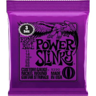 Ernie Ball 3220 Nickel Wound Power Slinky 3 Pack