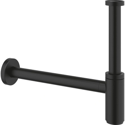 GROHE долен сифон за мивка, phantom black (29509KF0)